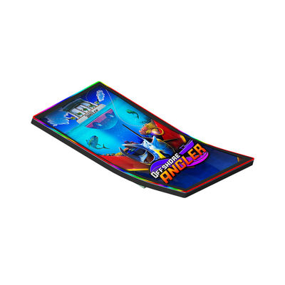 জে আকৃতি বাঁকা 144Hz গেমিং PCAP 43 '' গেমসের জন্য টাচ স্ক্রিন মনিটর