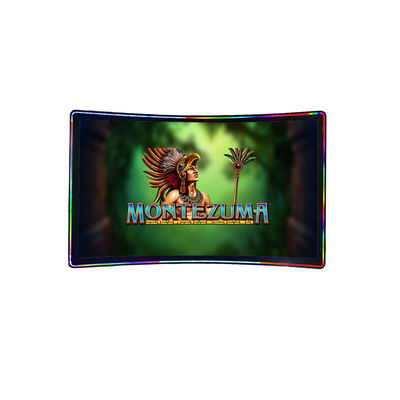 43 ইঞ্চি R1500 বাঁকা টাচ স্ক্রিন 4k মনিটর LED বার সহ ফায়ারলিংক / আইজিএস ভার্টিকাল গেমিং মেশিনের জন্য