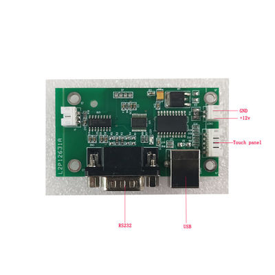 অ্যানওয়েল ৩ মি টাচ কন্ট্রোলার Rs232/USB পোর্ট গ্রিন পিসিবি বোর্ডের খুচরা যন্ত্রাংশ সহ