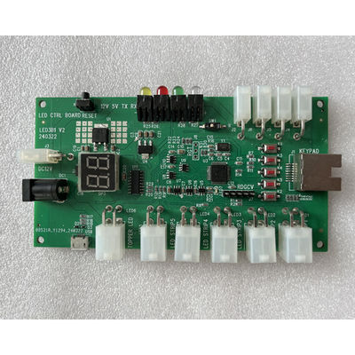 কন্ট্রোল বোতাম সহ LED লাইট গেম কন্ট্রোলার