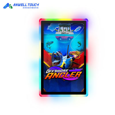 পার্শ্ব এবং প্রান্ত LED বেজেল 5ms প্রতিক্রিয়া সময় সহ টেকসই প্রজেক্ট ক্যাপাসিটিভ টাচ স্ক্রিন